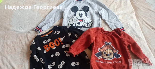 Блузки и половерчета за момче 24 - 36 месеца