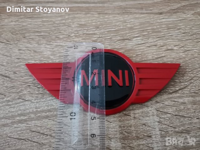 Мини Купър MINI Cooper емблема лого стар стил, снимка 2 - Аксесоари и консумативи - 35459587