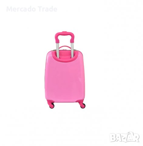 Комплект Mercado Trade, Куфар и раница, За деца, Момиче с куче, Розов, снимка 6 - Кенгура и ранички - 40181904