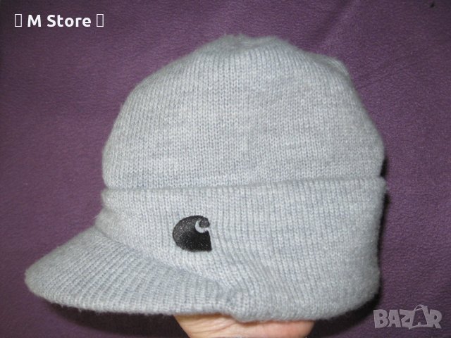 Carhartt зимна шапка с козирка, снимка 1
