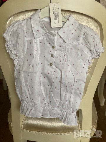 Детска Лятна блузка за момиче размер 18/24месеца