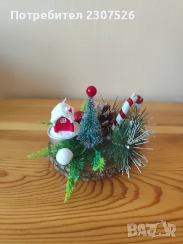 Коледни свещници , снимка 4 - Коледни подаръци - 48153721