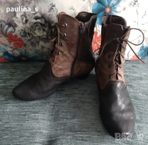 Уникални маркови боти "Think!" / естествена кожа , снимка 5 - Дамски боти - 43682780