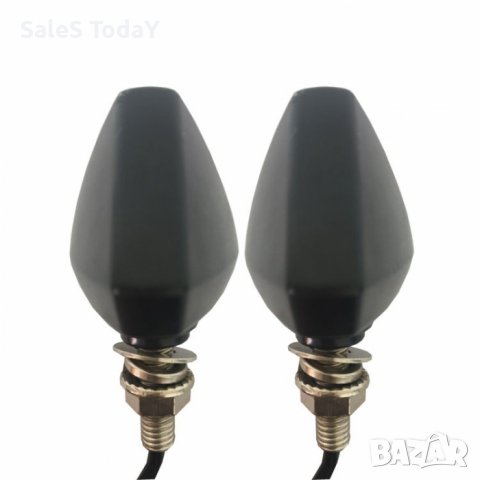 Мигачи за мотор, мотопеди, мотоциклети, атв, 2бр.,12V, снимка 2 - Аксесоари и консумативи - 40031297