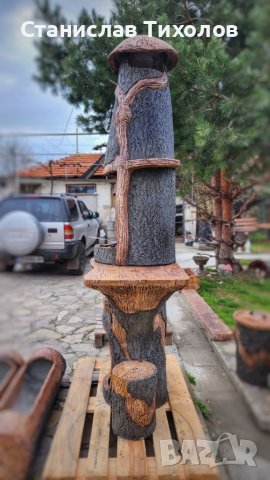 Градинско барбекю от щампован бетон, снимка 9 - Барбекюта - 40224920