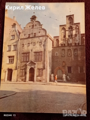 Пощенски картички СТАРАТА РИГА 1963г. редки за КОЛЕКЦИЯ ДЕКОРАЦИЯ 7389, снимка 4 - Колекции - 51882436