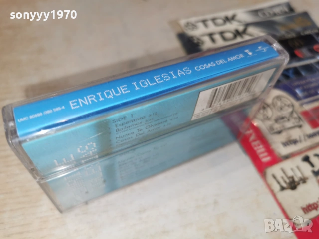 ENRIQUE IGLESIAS-ORIGINAL TAPE 1002261338, снимка 10 - Аудио касети - 53427274