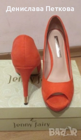 Официални дамски обувки на ток, снимка 3 - Дамски елегантни обувки - 52796218