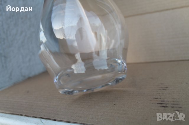 Немско кристално шише за алкохол, снимка 8 - Антикварни и старинни предмети - 43573459