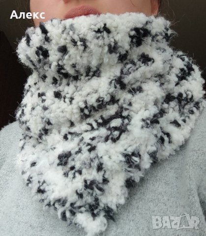 Ръчно плетен шал , снимка 2 - Шалове - 44013580