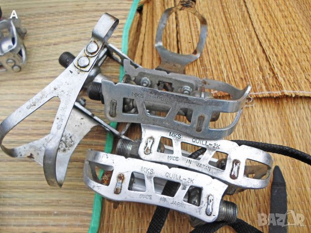 Шосейни ретро педали, снимка 5 - Части за велосипеди - 32702281