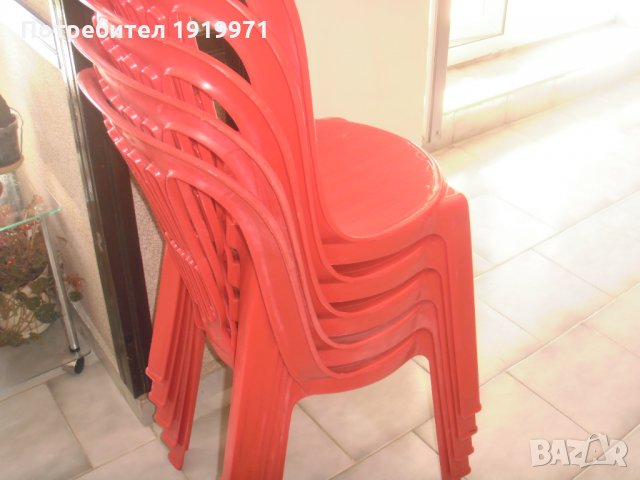 пластмасови столове, снимка 3 - Столове - 33610863