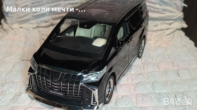 метална кола Toyota Alphard MPV - 2025 г. Мащаб 1:18, снимка 2 - Колекции - 53529437