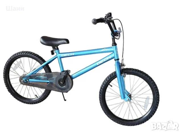 Детски велосипед Dech, 20”, V-brake спирачка и контра, Син, снимка 5 - Детски велосипеди, триколки и коли - 49753936