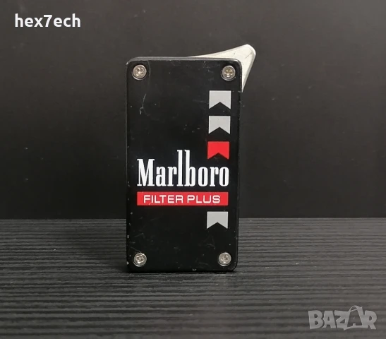 ❤️ ⭐ Метална Запалка Marlboro черна ⭐ ❤️, снимка 4 - Запалки - 51196220