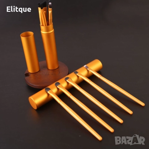 Комплект от 5 броя мини четки за сенки за очи HZS290, снимка 9 - Други - 52830717