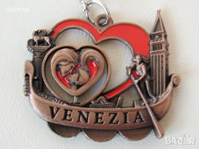 Метален ключодържател от Венеция-серия- 8, снимка 8 - Колекции - 37609664