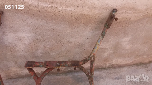 Отлични масивни чигунени стойки от пейка - 30 кг. царско време , снимка 8 - Градински мебели, декорация  - 50659865