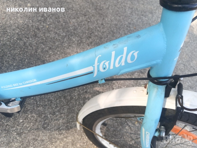 Сгъваемо колело, снимка 4 - Велосипеди - 52415476