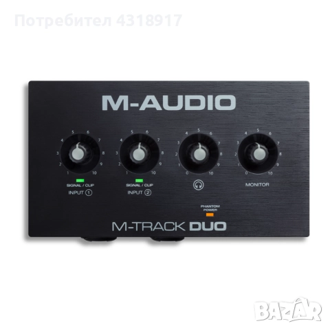 Аудио интерфейс M-Track Duo, снимка 2 - Аудио касети - 52688325