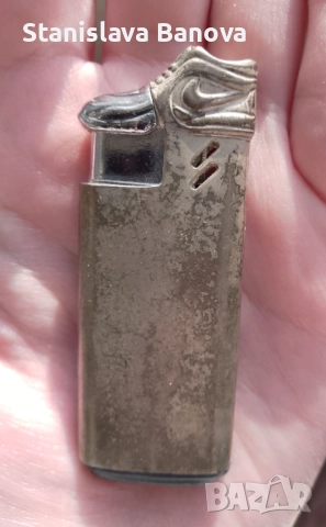 Винтидж запалка Nike с пълнител,за многократна употреба , снимка 2 - Запалки - 52140540