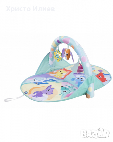 Нова Активна Гимнастика за бебе PlayGro Килимче за игра с плюшени играчки, снимка 7 - Образователни игри - 36451130