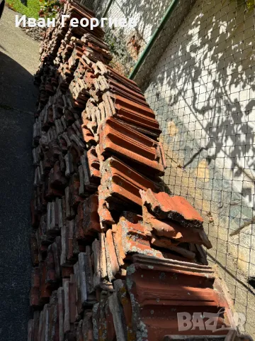 Български  керемиди 430 бр употребявани до Дупница , снимка 6 - Строителни материали - 47681272