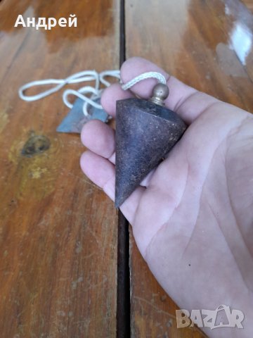 Стар отвес, снимка 2 - Антикварни и старинни предмети - 32934642