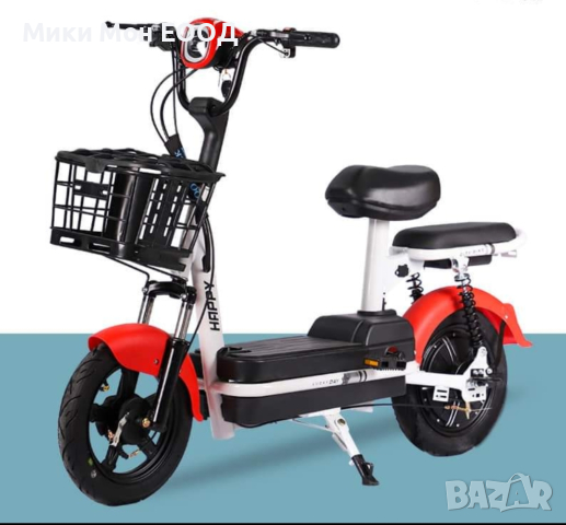 Електрически скутер с двойна седалка 500W, снимка 1