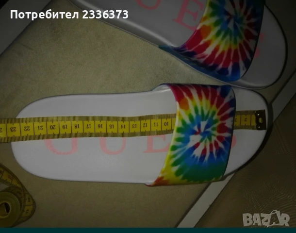 Дамски чехли Guess, номер 36, снимка 6 - Джапанки - 50756773