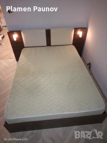 Спалня с матрак , снимка 4 - Спални и легла - 53387561