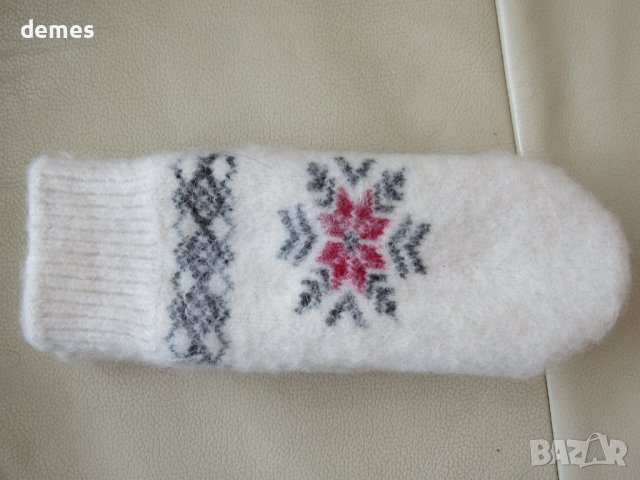 Плетени дамски ръкавици с един пръст Воронежка коза, Русия, снимка 1