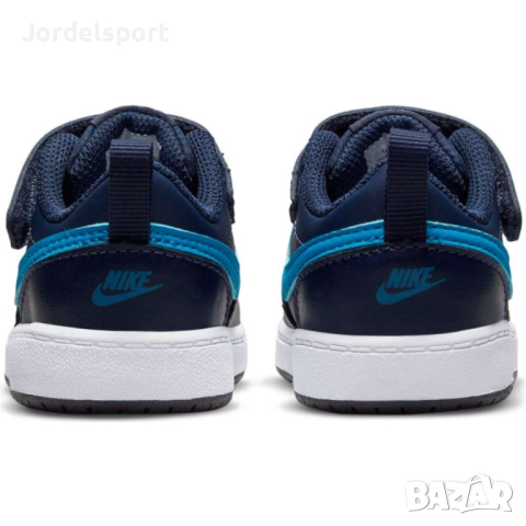Детски кецове Nike COURT BOROUGH LOW 2 BTV, снимка 4 - Детски маратонки - 44873744