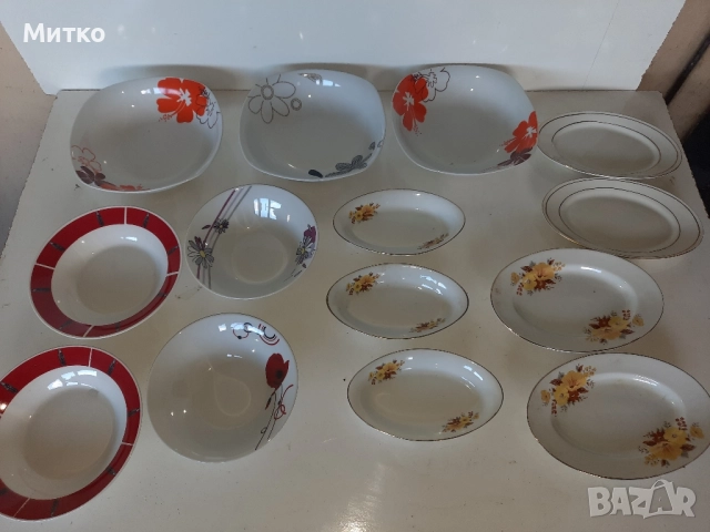 Порцеланови чиний, снимка 11 - Чинии - 51723325