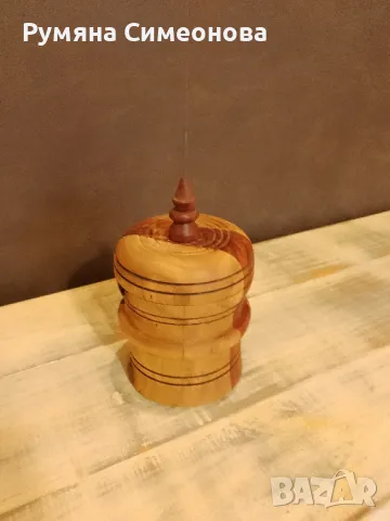 Декоративна дървена кутийка , снимка 2 - Декорация за дома - 47994356