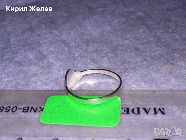 ИЗЯЩЕН АРИСТОКРАТИЧЕН СРЕБЪРЕН РЕТРО АРТ ЕМАЙЛИРАН ПРЪСТЕН ВИСОКА ПРОБА СРЕБРО МАЙСТОРСКО БИЖУ 36453, снимка 8 - Антикварни и старинни предмети - 39666381