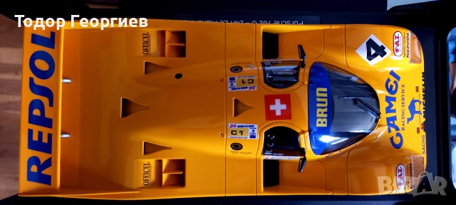  Porsche 962 C 24h Le Mans 1988 1:18  Norev, снимка 5 - Колекции - 52036373