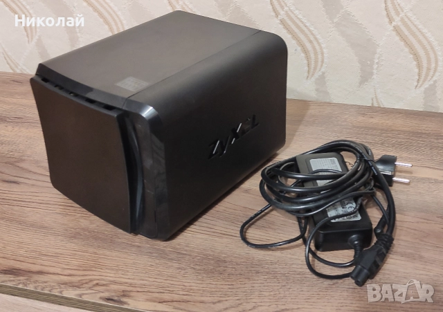 NAS устройство ZyXEL NAS542, за 4 диска, до 24TB, Мрежов сторидж с отдалечен достъп