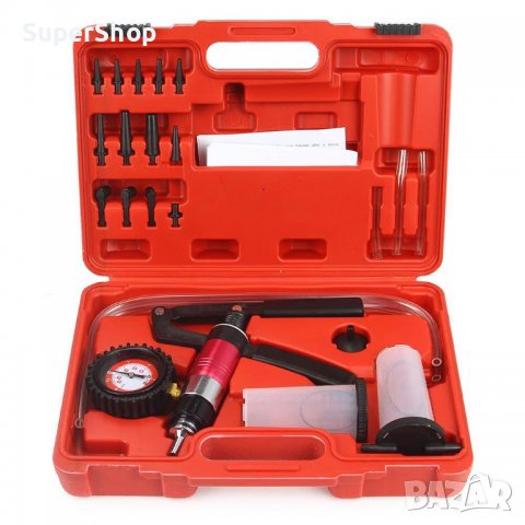 Вакуум помпа тестер за измерване налягане на спирачки 3 bar инструмент, снимка 3 - Други инструменти - 38751547