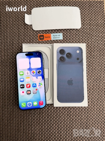 НОВ❗️ iPhone 17 Pro ❗️Лизинг от 85лв/м ❗️ Deep Blue ❗️ГАРАНЦИЯ❗️256Gb⚠️, снимка 10 - Apple iPhone - 52708628