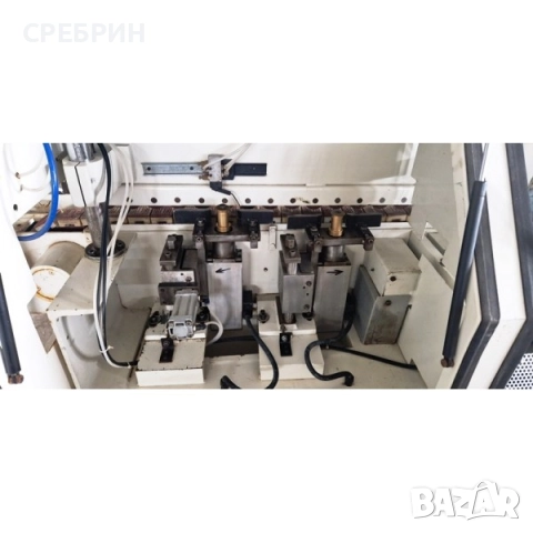 Само по заявка ревизирана напълно турска кантираща машина модел ESMAK ESBAND, с предфрезоване и пост, снимка 4 - Други машини и части - 51734332