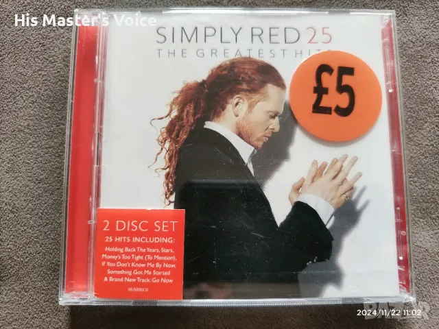 Simply Red – 25 – The Greatest Hits  2 x CD, снимка 1 - CD дискове - 48716690