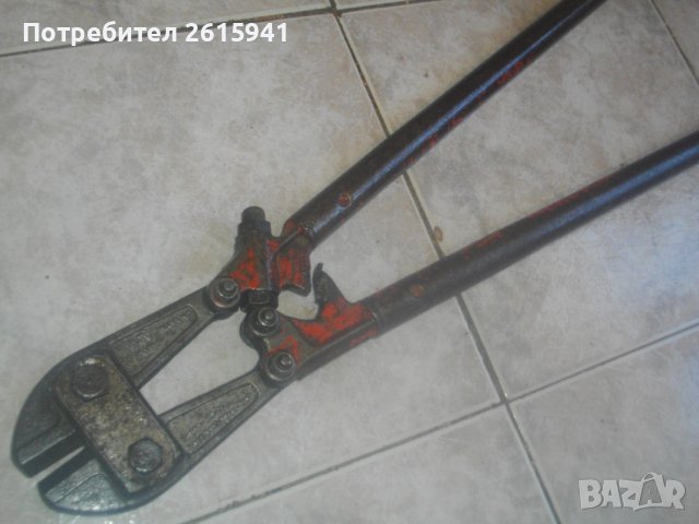 Немска Профи Ръчна Ножица Рязане Арматура-Различни-Старо Качество-От Стария Материал-Отлично Състоян, снимка 7 - Други инструменти - 43743611