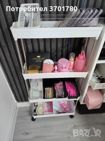 Козметична кошетка + стол и лампа, снимка 8 - Столове - 53243396