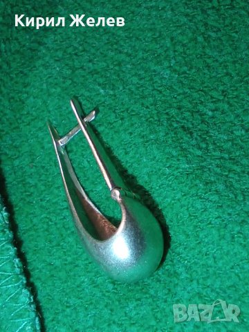 МАРКОВА СРЕБЪРНА ЕФЕКТНА ФЕШЪН АРТ ОБЕЦА СРЕБРО XE9 925 МАЙСТОРСКА БУТИКОВА РЪЧНА ИЗРАБОТКА 39949, снимка 4 - Обеци - 42762980