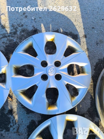 Оригинални тасове за Хюндай 15 цола, снимка 4 - Аксесоари и консумативи - 52426245