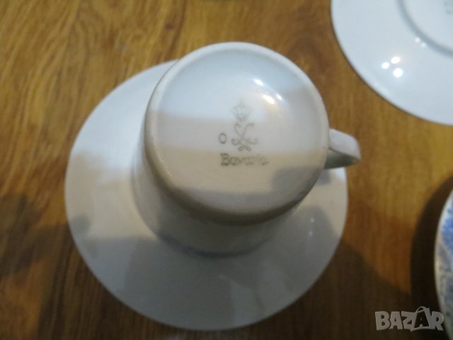 Порцеланов баварски сет за кафе, снимка 6 - Сервизи - 39492278