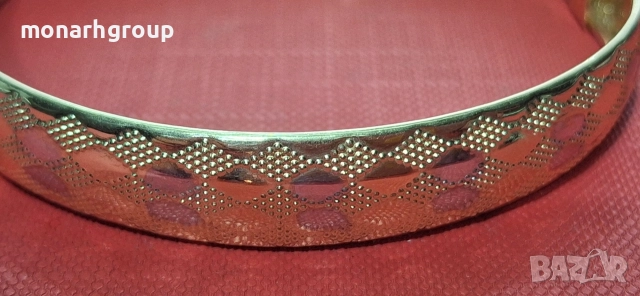 Златна гривна, снимка 2 - Гривни - 52656067