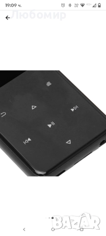 MP3 плейър Longziming, 2.4 инча, 32GB, Bluetooth 5.0, поддържа аудио формати, черен, снимка 3 - MP3 и MP4 плеъри - 52091288