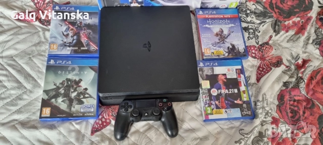 ps4 конзола в перфектно състояние, снимка 2 - PlayStation конзоли - 52497303